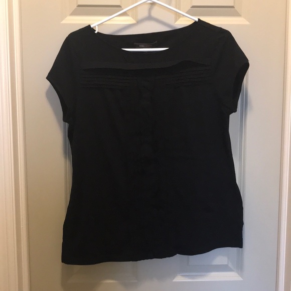 Ladies black t-shirt - Picture 1 of 3